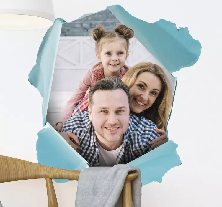 Adesivo fiore esplosione floreale rosa - TenStickers