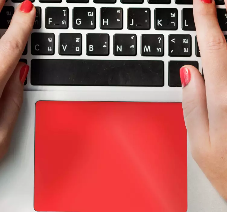Adesivo per pc touchpad tinta unita - TenStickers