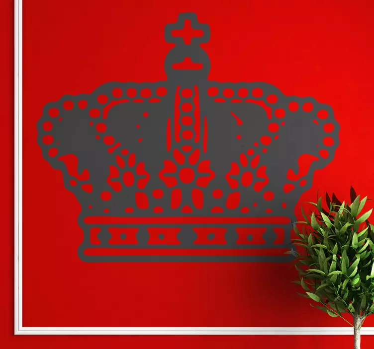 Sticker decorativo corona 1 - TenStickers