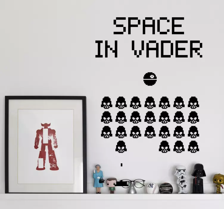 Adesivo Space In Vader - TenStickers