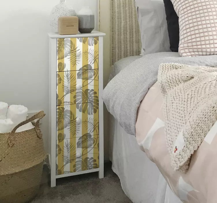 Pellicola adesiva per mobile skyline New York - TenStickers