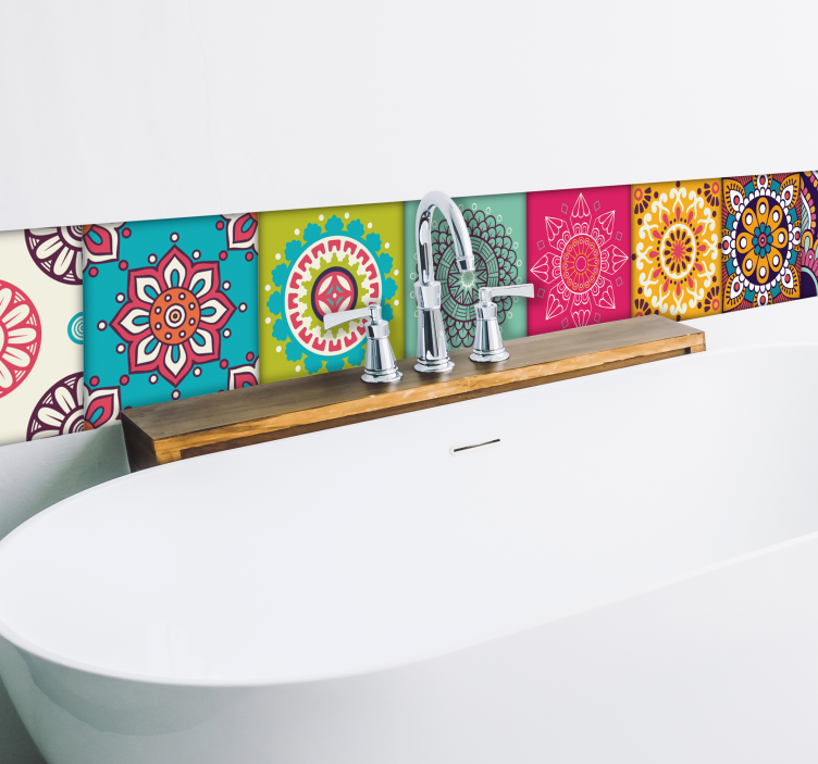 Greca adesiva ornamenti marocchini - TenStickers