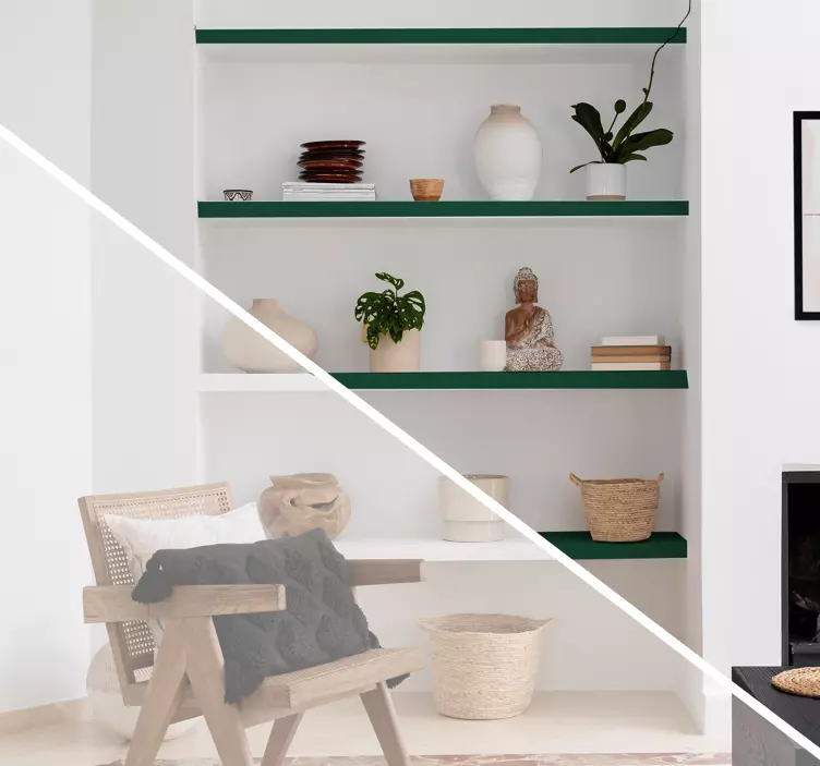 Adesivo scaffali parete LACK - TenStickers