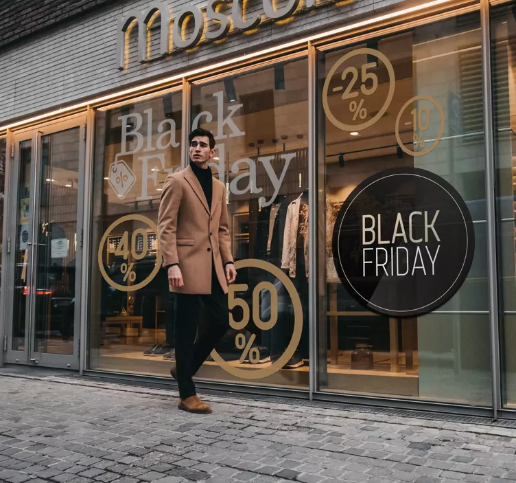 Promozione adesiva Black Friday - TenStickers