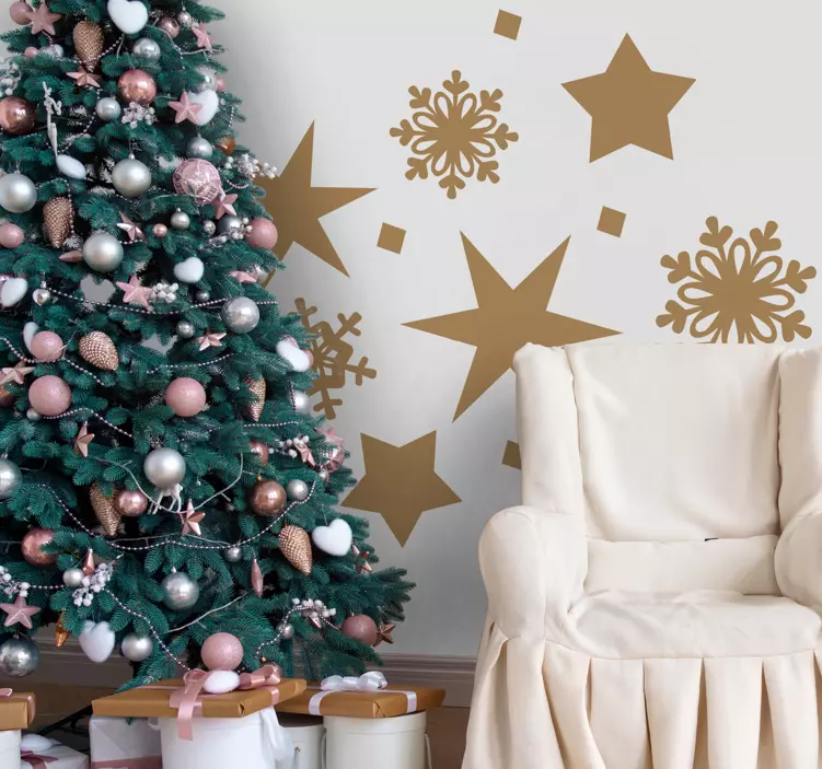Adesivo forme festive colorate - TenStickers