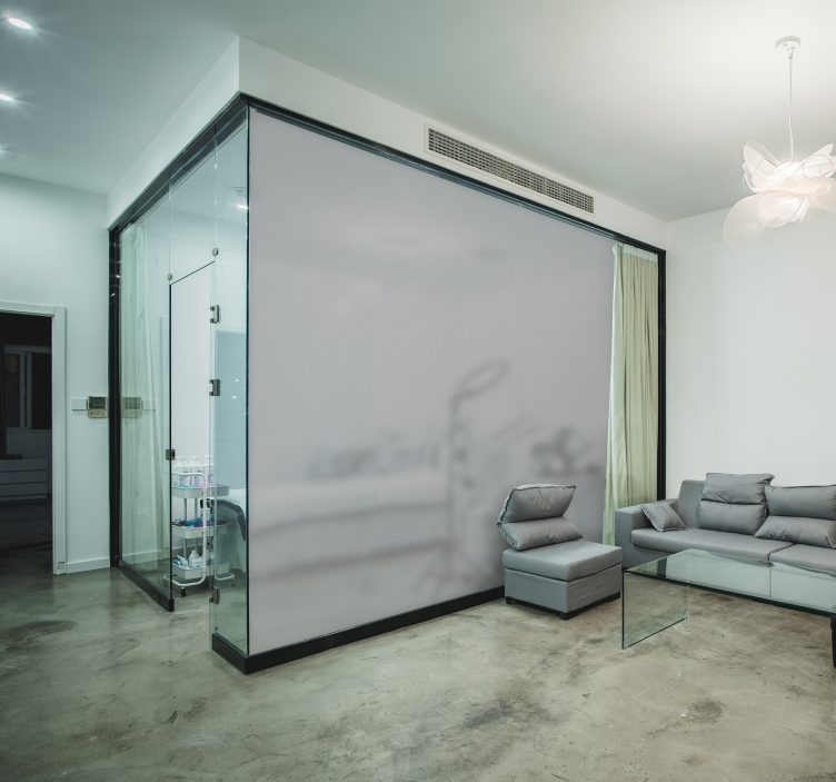 Pellicola Adesiva Traslucida per Vetri - TenStickers