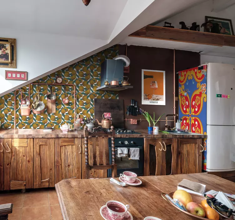 Adesivo frigorifero colorato - TenStickers