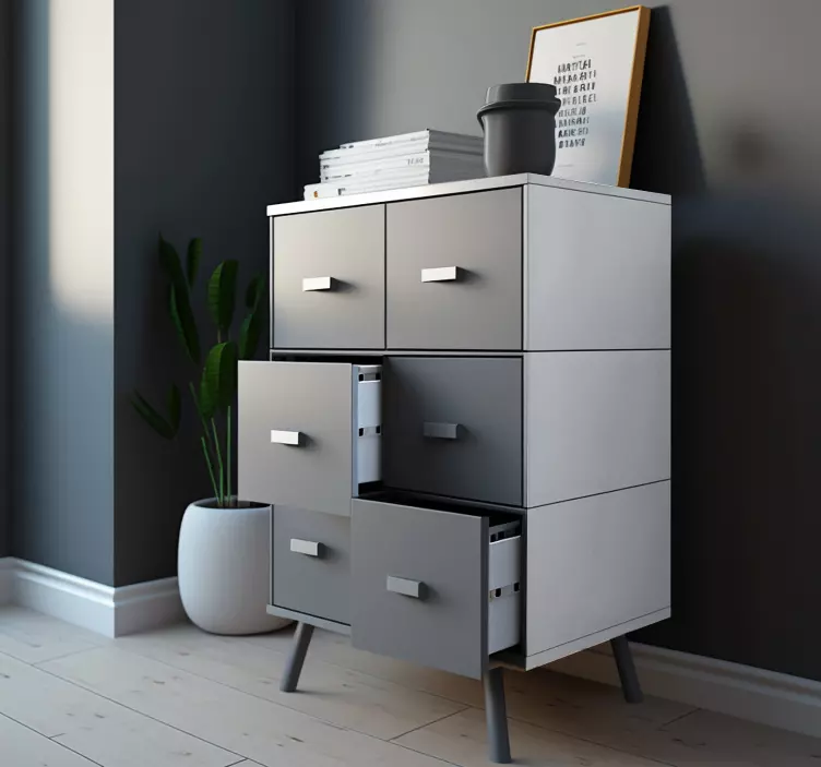 Pellicola adesiva - Grigia - TenStickers