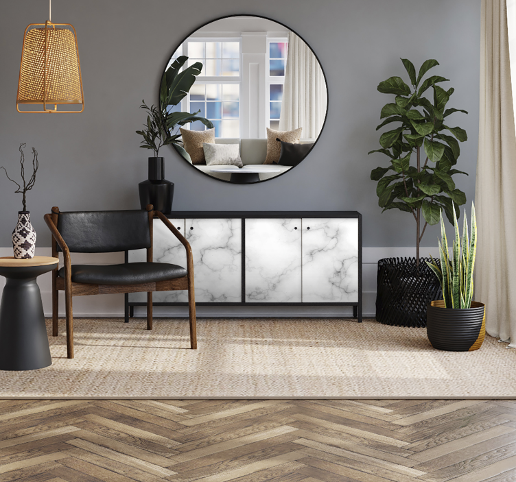 Carta adesiva per mobili effetto marmo - TenStickers