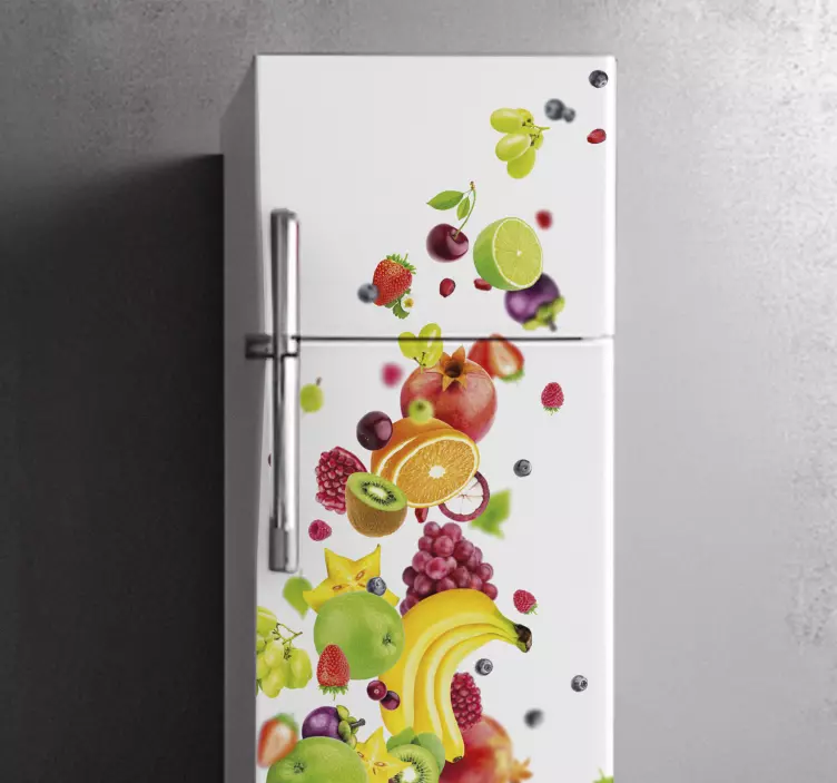 Adesivo frigo con frutta - TenStickers