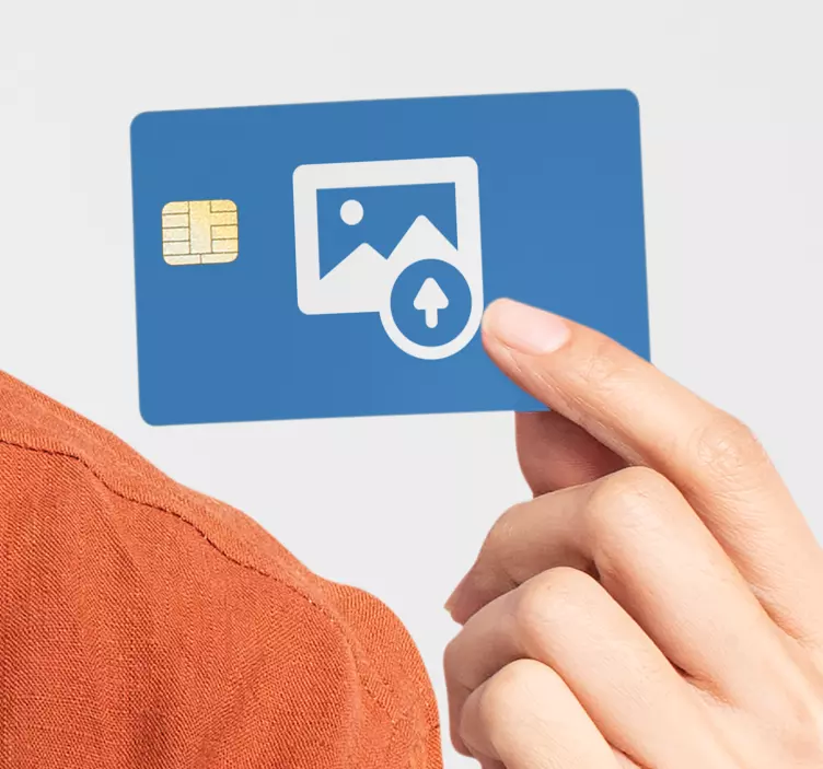 Adesivo carta di credito personalizzata - TenStickers