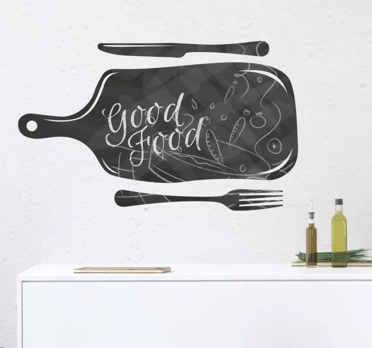 Lavagna adesiva Good Food - TenStickers