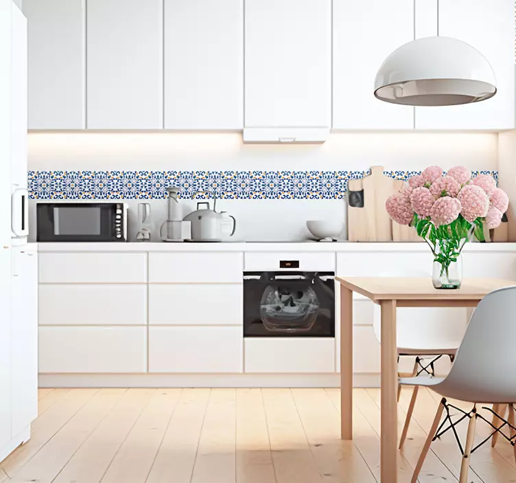 Adesivo piastrelle portoghese - TenStickers