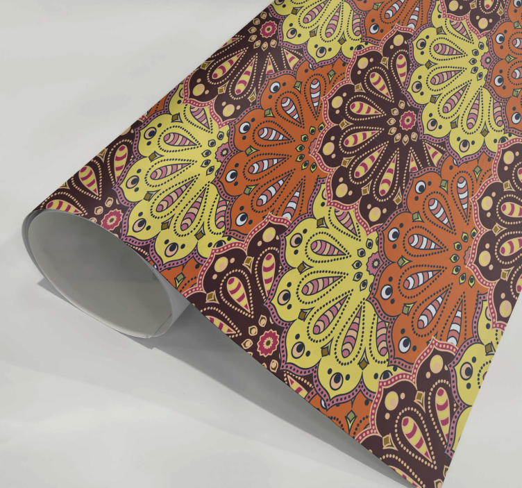 Adesivo murale cucina mandala astratti - TenStickers