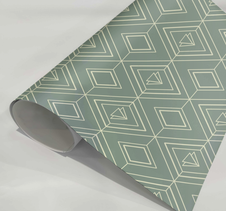 Adesivo cucina modello geometrico Art Deco - TenStickers