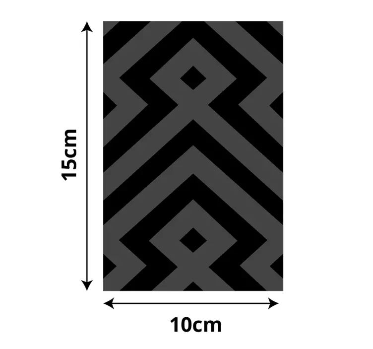 Adesivo murale rugby concetto di disposizione astratta - TenStickers