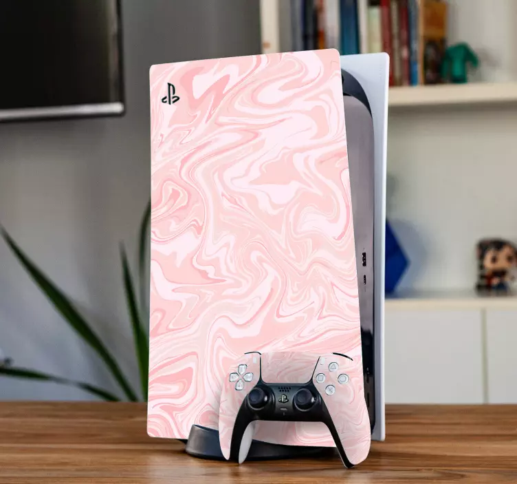 Adesivo ps4 design a motivo marmo - TenStickers