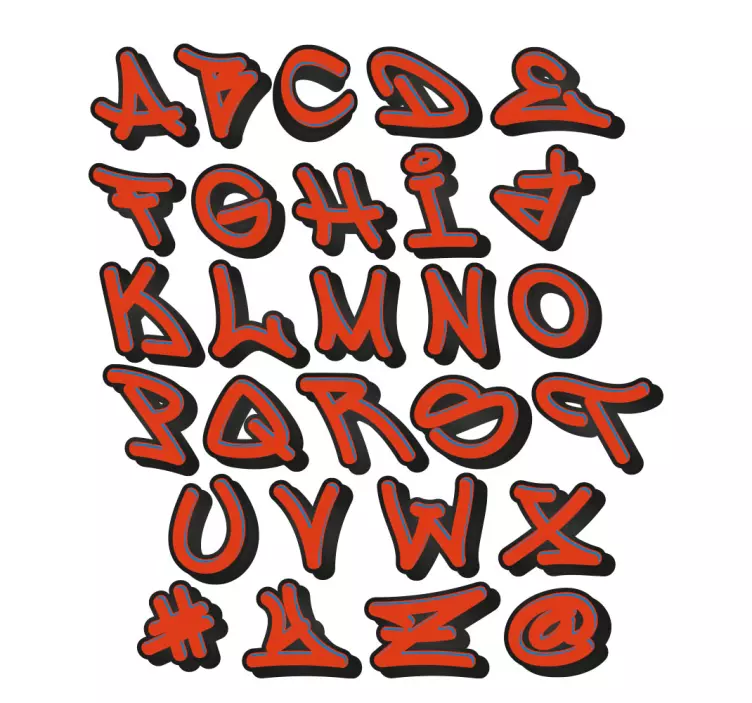 Adesivo murale con nome personalizzabile - TenStickers