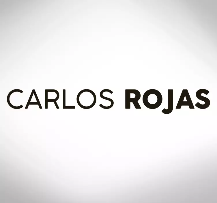 Adesivo per bici nome personalizzabile - TenStickers