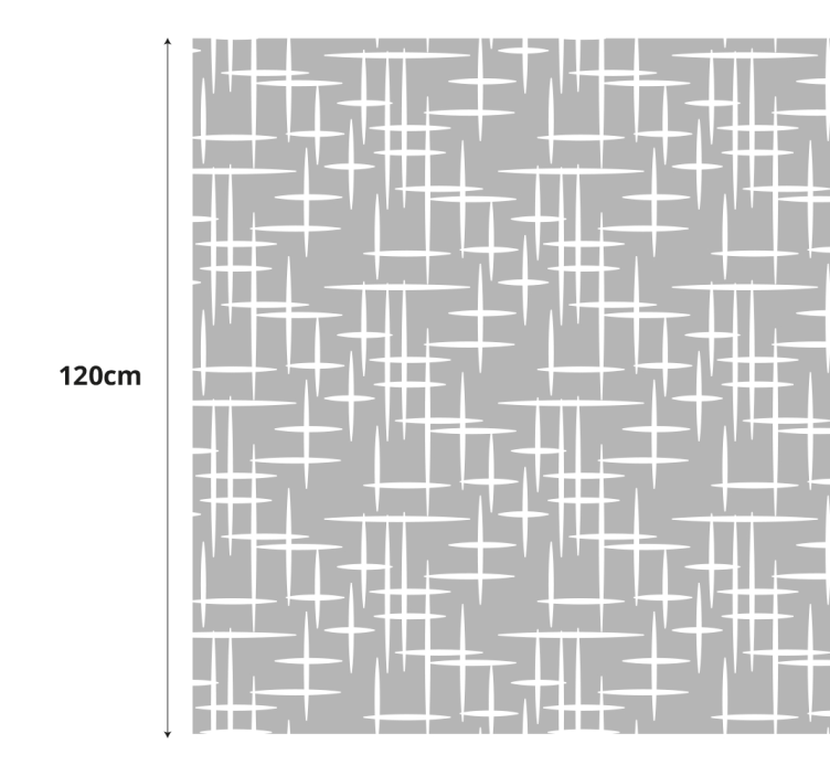 Adesivo per box doccia linee moderne - TenStickers