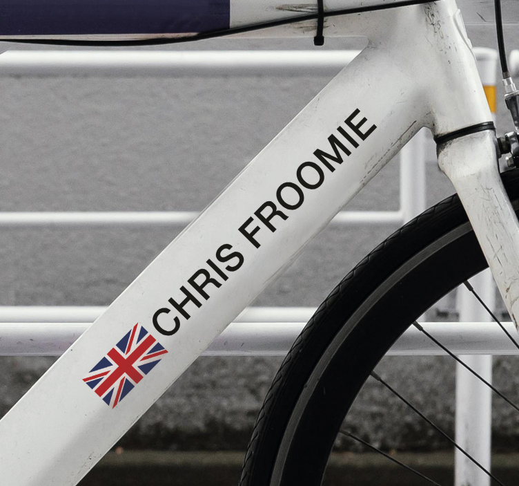 Adesivo per bici bicicletta da corsa - TenStickers