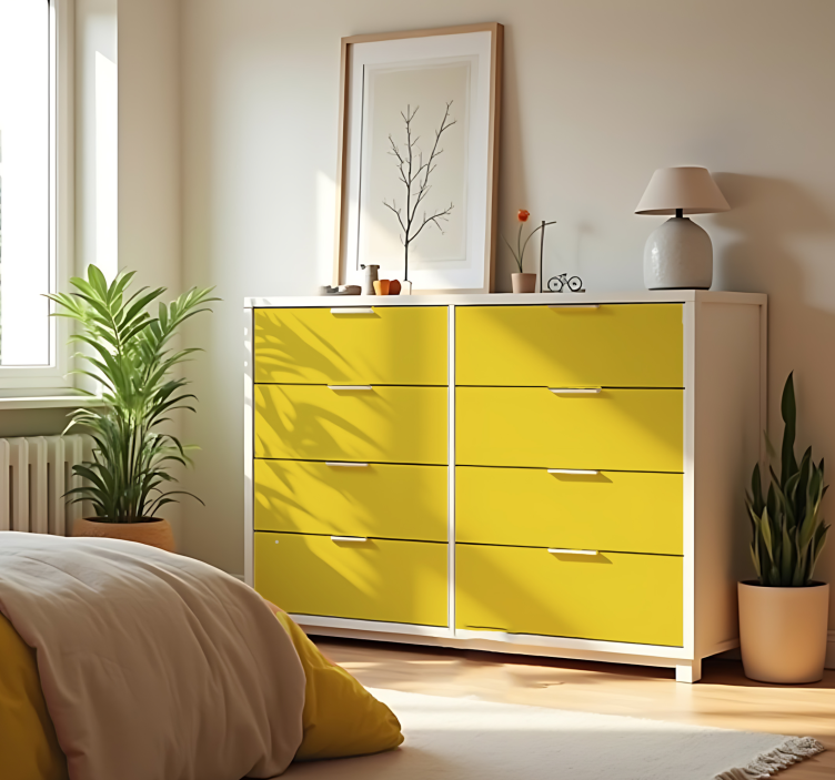 Pellicola adesiva - Giallo brillante - TenStickers