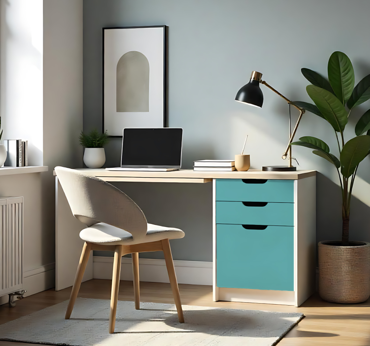 Pellicola adesiva - Turchese medio - TenStickers