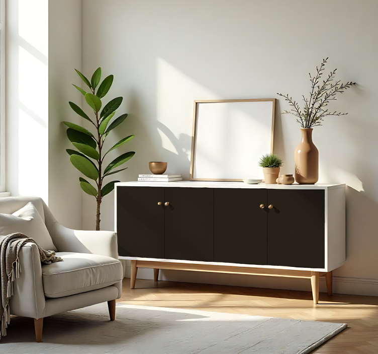 Pellicola adesiva - Marrone scuro opaco - TenStickers