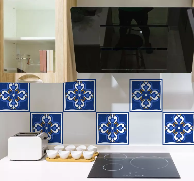 Adesivi murali con fiori eleganti - TenStickers