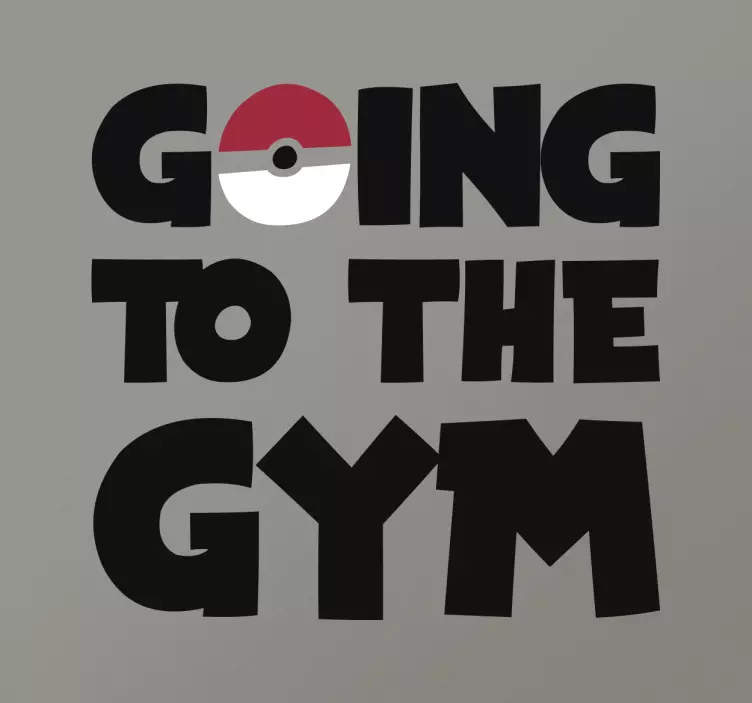 Adesivi pokemon gym - TenStickers