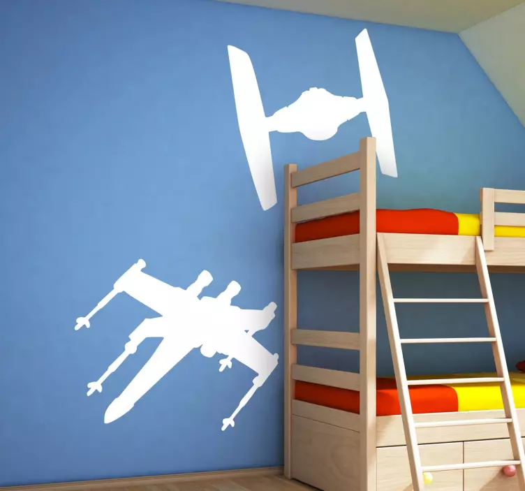 Adesivi Star Wars monocolore - TenStickers