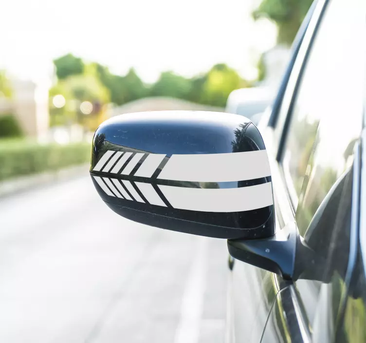 Adesivo per auto retrovisore - TenStickers