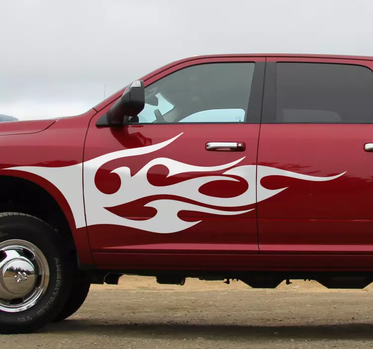 Adesivo per auto Tribale - TenStickers