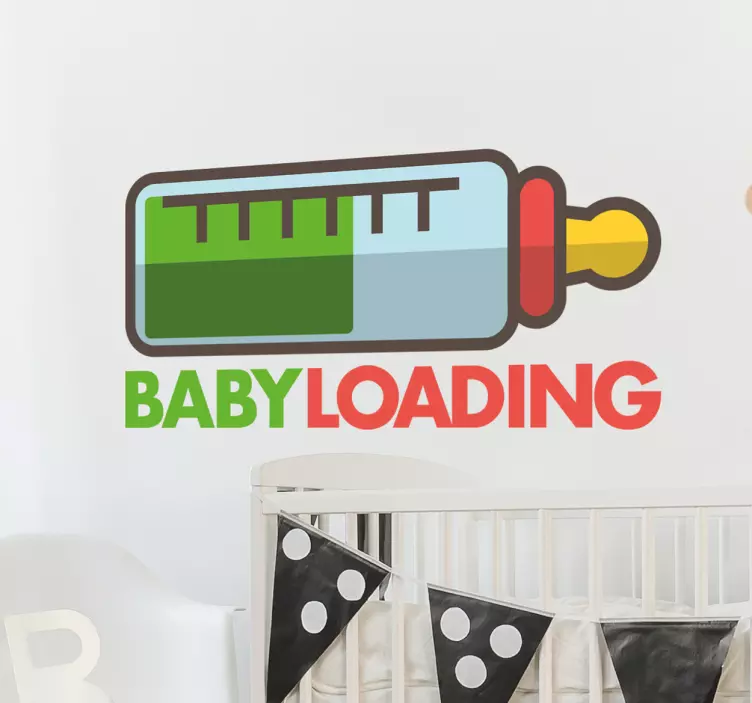 Adesivo baby loading - TenStickers
