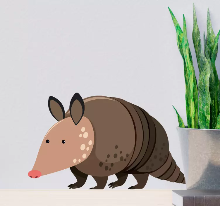 Adesivo bambini armadillo - TenStickers