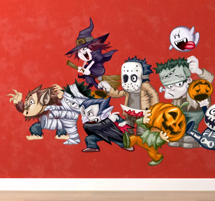 Adesivo bambini collezione mostri - TenStickers