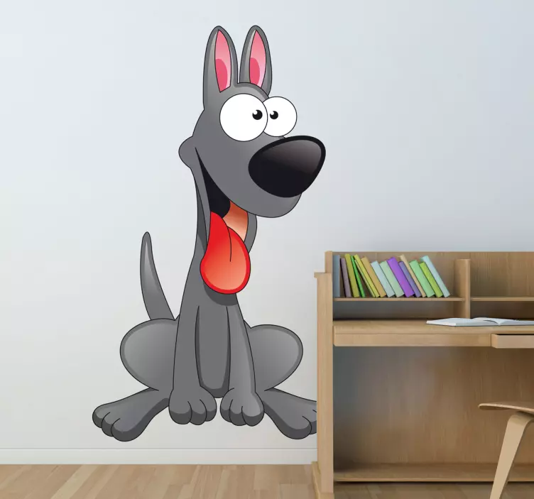 Adesivo bambini Fido a cuccia - TenStickers