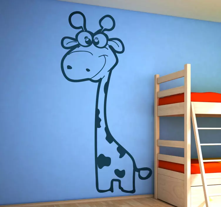 Adesivo bambini giraffa - TenStickers