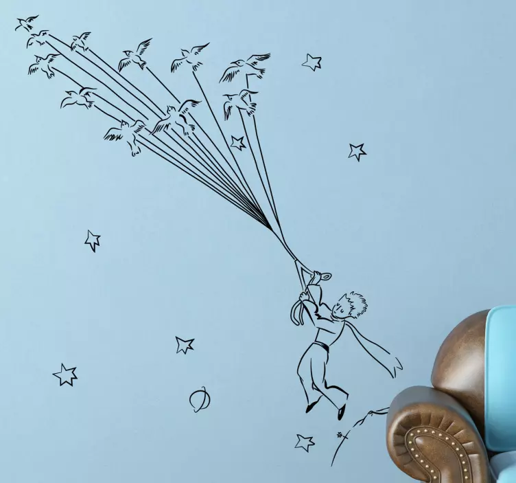 Adesivo bambini Il piccolo principe - TenStickers