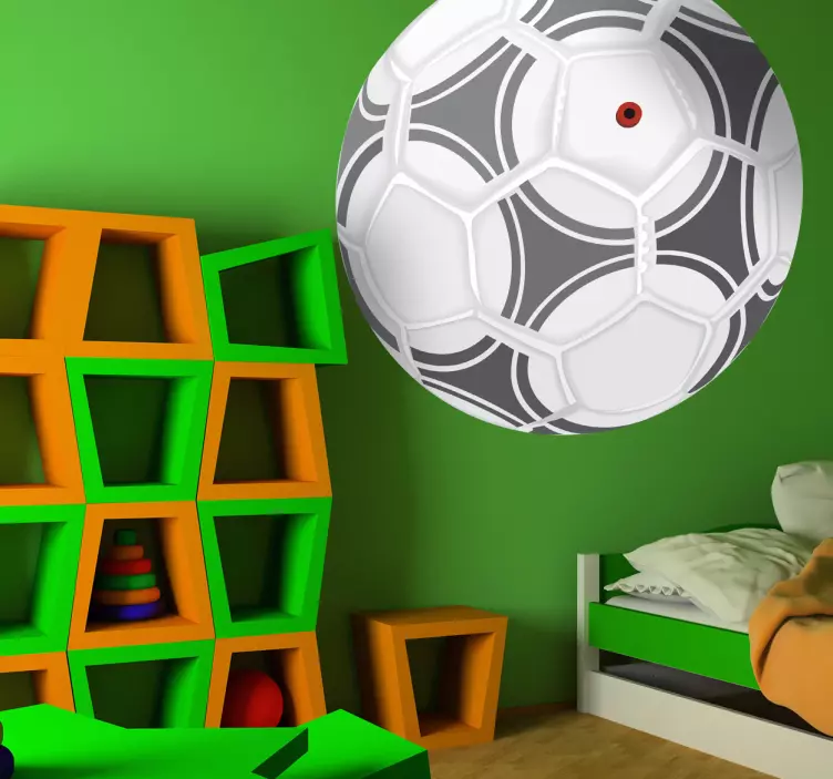 Adesivo bambini pallone da calcio Adidas - TenStickers