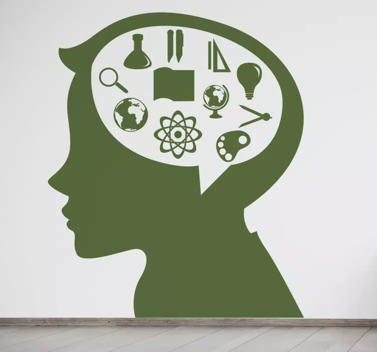 Adesivo bambini profilo educativo - TenStickers