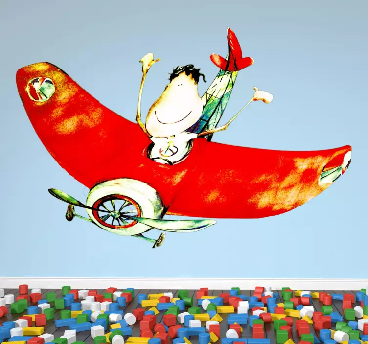 Adesivo bambino che vola - TenStickers