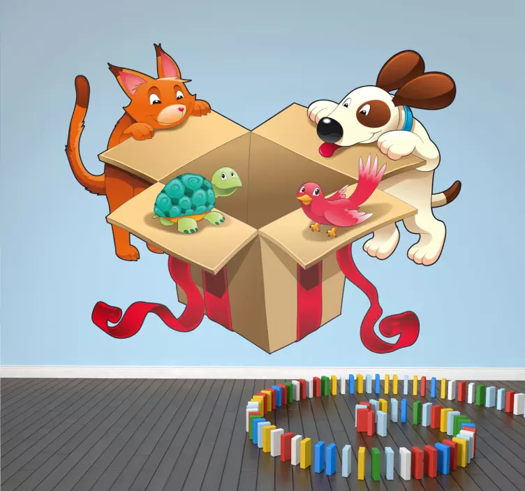 Adesivo cameretta curiosità regalo - TenStickers