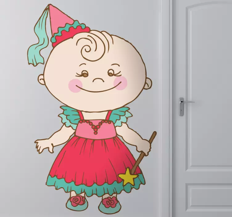 Adesivo cameretta fata bebè - TenStickers