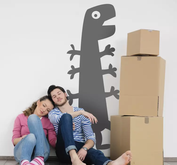 Adesivo cameretta sei mani tre piedi - TenStickers