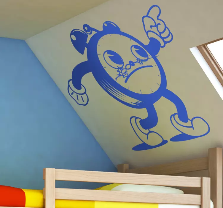 Adesivo cameretta sveglia animata - TenStickers