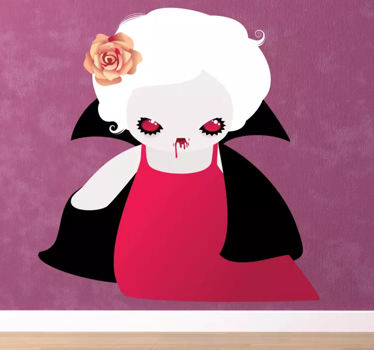 Adesivo cameretta vampiressa - TenStickers