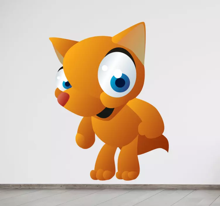 Adesivo cameretta volpe furbetta - TenStickers