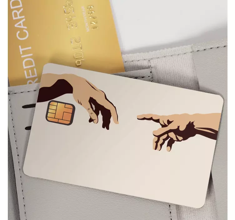Adesivo carta di credito Michelangelo - TenStickers