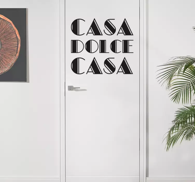 Adesivo Casa Dolce Casa - TenStickers